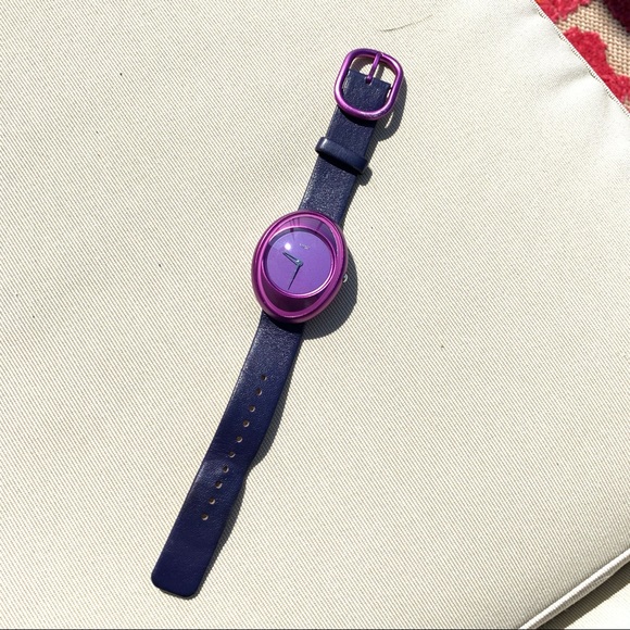 Alessi watch, purple - Picture 6 of 6